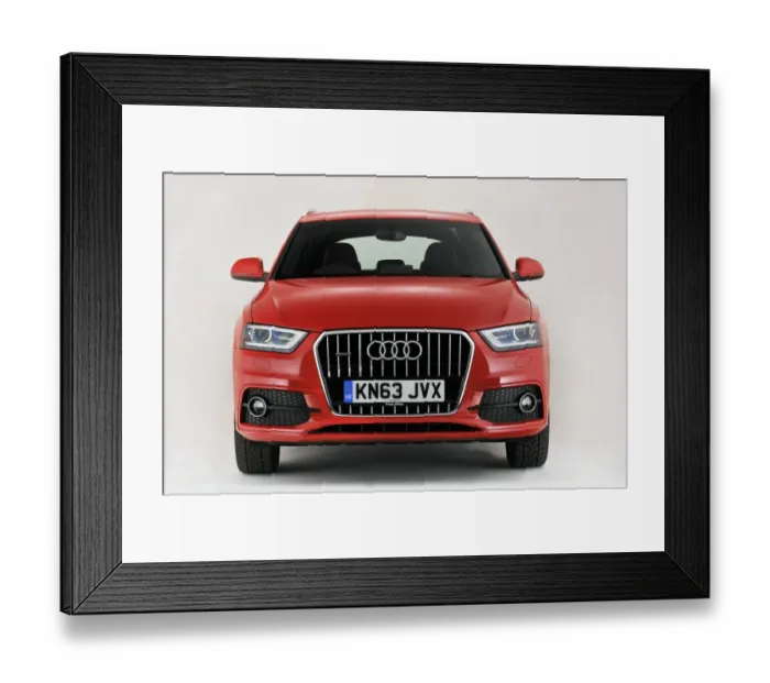 Framed Print : 2013 Audi Q3 Framed Print : 2013 Audi Q3