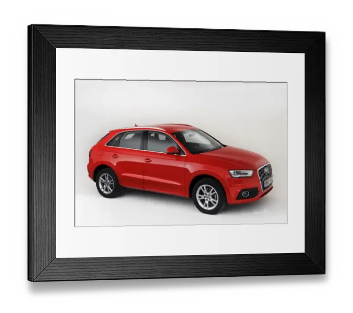 Framed Print : 2013 Audi Q3