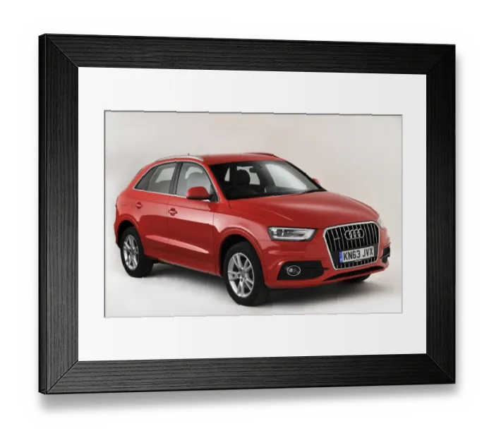 Framed Print : 2013 Audi Q3 Framed Print : 2013 Audi Q3