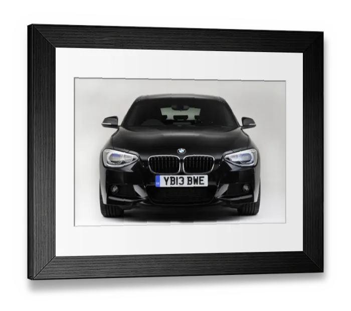 Framed Print : 2012 BMW 118d Framed Print : 2012 BMW 118d