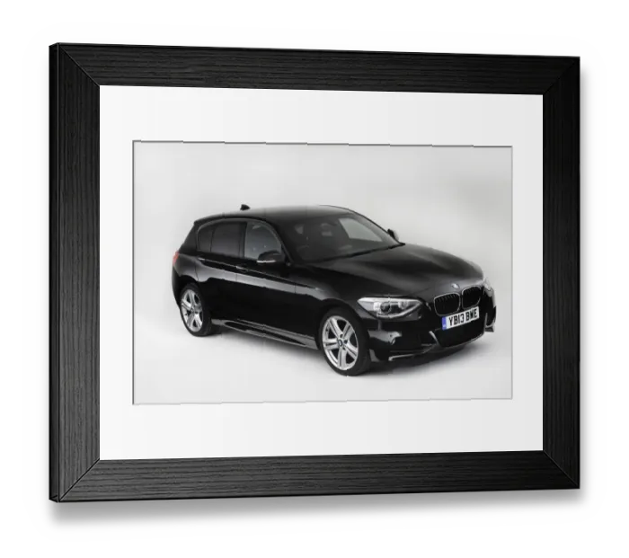 Framed Print : 2012 BMW 118d