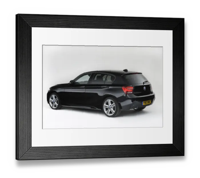 Framed Print : 2012 BMW 118d