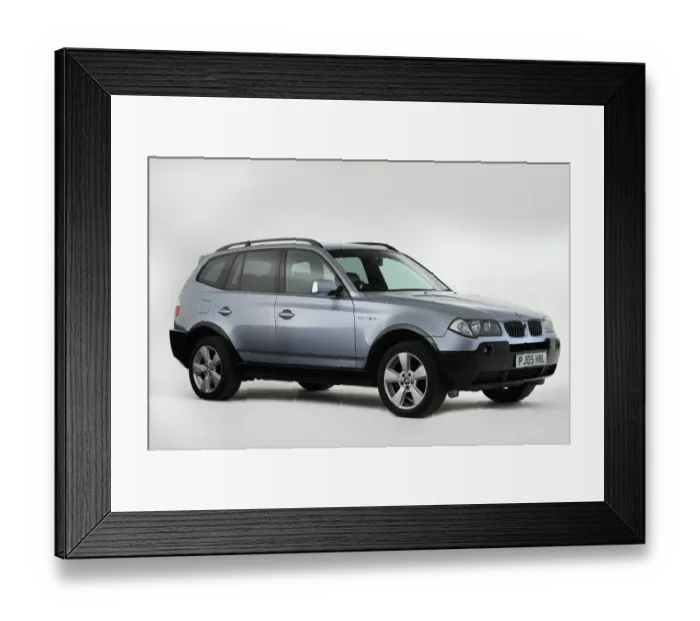 Framed Print : 2005 BMW X3 Framed Print : 2005 BMW X3