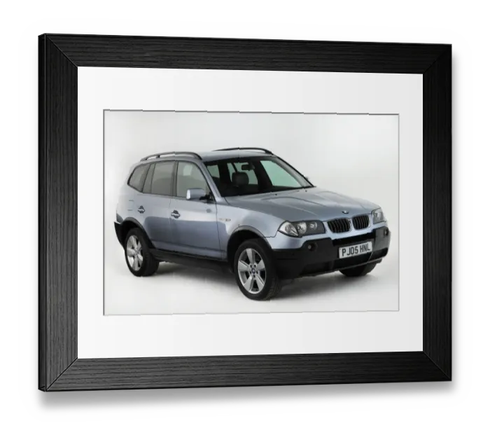 Framed Print : 2005 BMW X3