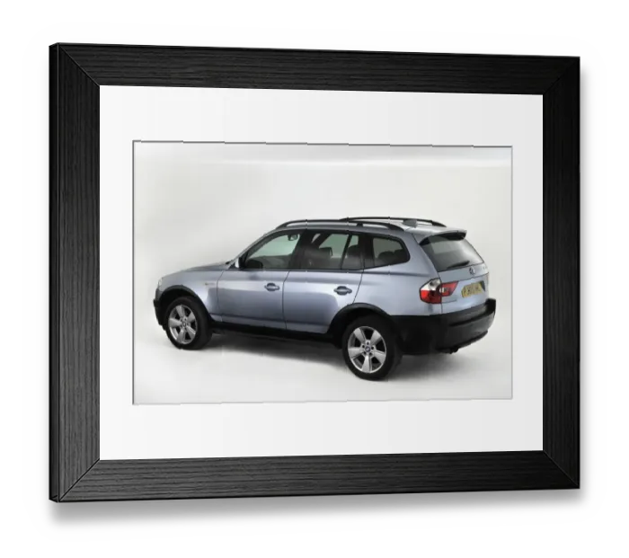 Framed Print : 2005 BMW X3