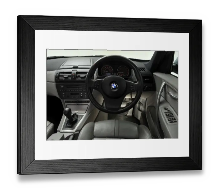 Framed Print : 2005 BMW X3 Framed Print : 2005 BMW X3