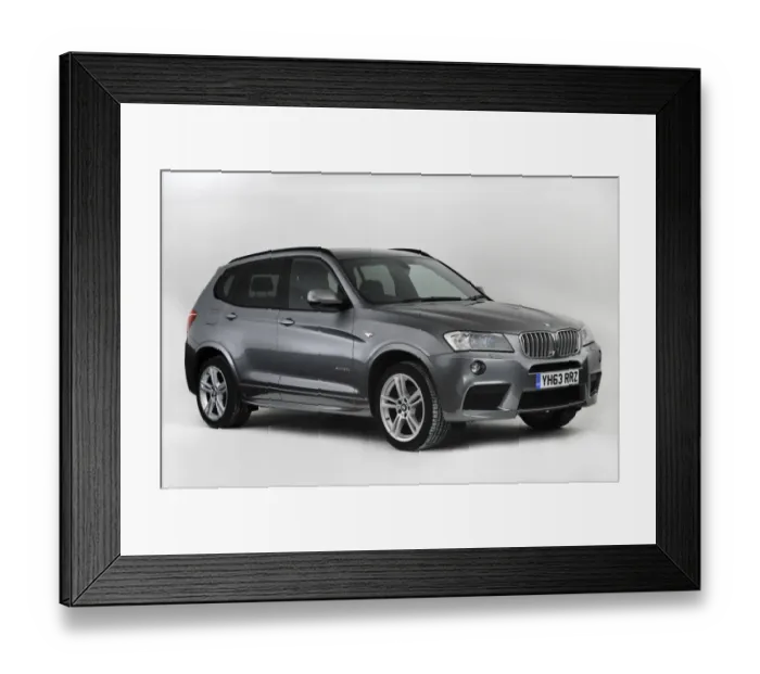 Framed Print : 2005 BMW 320d touring Framed Print : 2005 BMW 320d touring