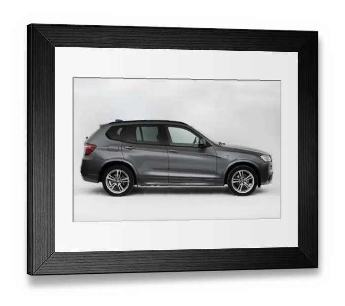 Framed Print : 2013 BMW X3