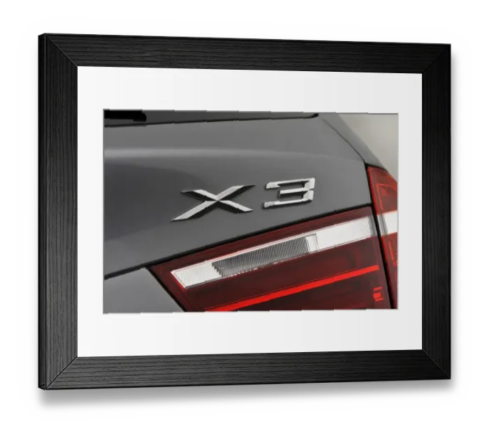 Framed Print : 2013 BMW X3 Framed Print : 2013 BMW X3