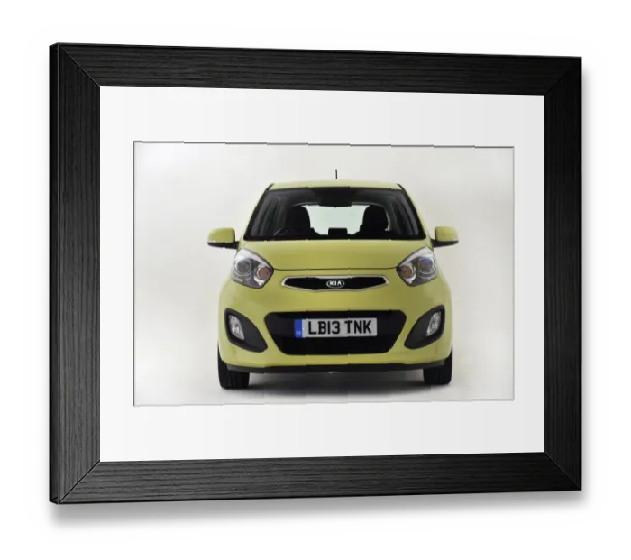 Framed Print : 2013 Kia Picanto Framed Print : 2013 Kia Picanto