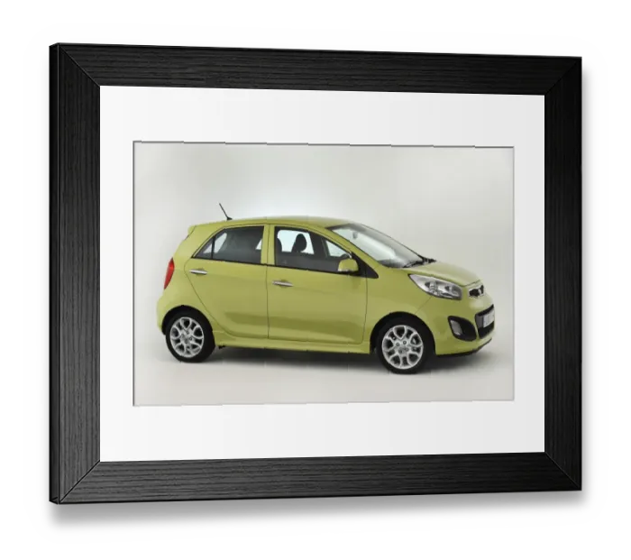 Framed Print : 2013 Kia Picanto Framed Print : 2013 Kia Picanto