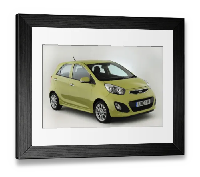 Framed Print : 2013 Kia Picanto Framed Print : 2013 Kia Picanto