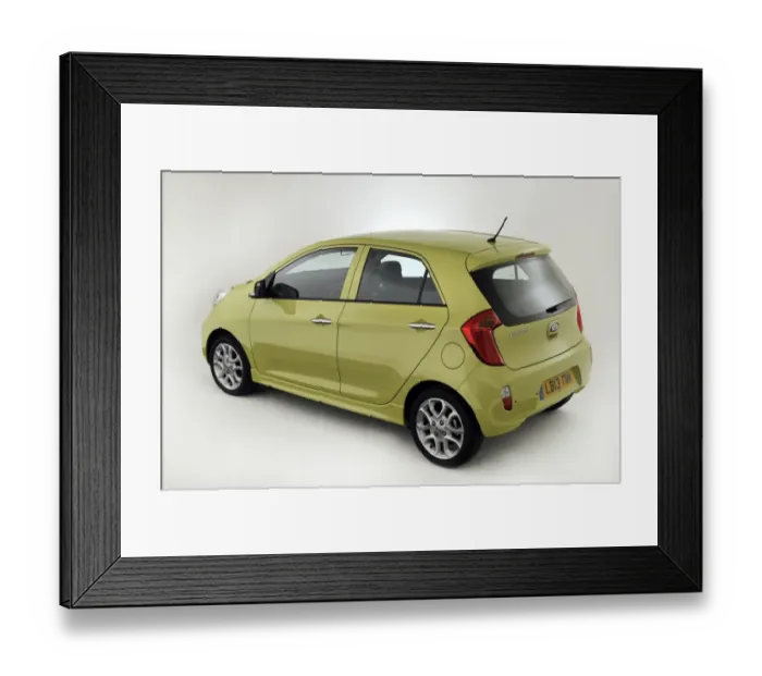 Framed Print : 2013 Kia Picanto Framed Print : 2013 Kia Picanto