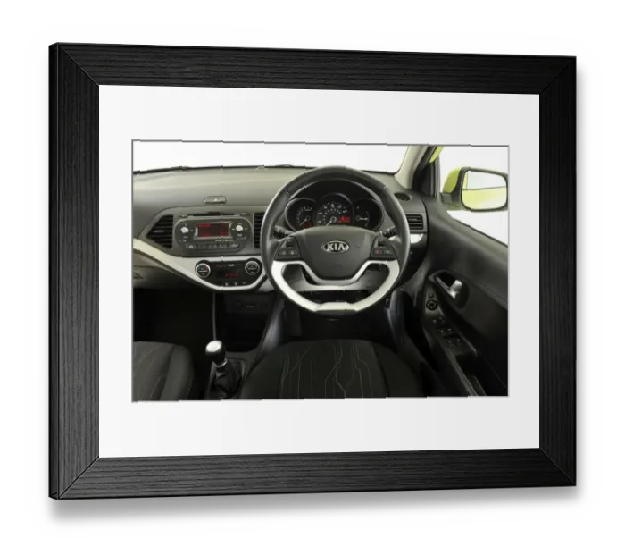 Framed Print : 2013 Kia Picanto Framed Print : 2013 Kia Picanto