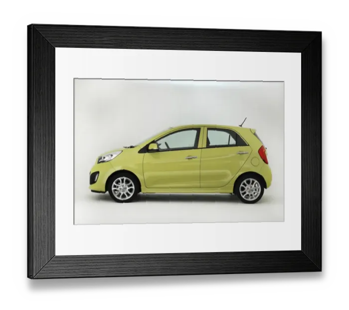 Framed Print : 2013 Kia Picanto Framed Print : 2013 Kia Picanto