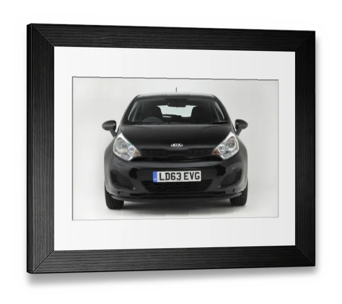 Framed Print : Kia Sportage XS 2009