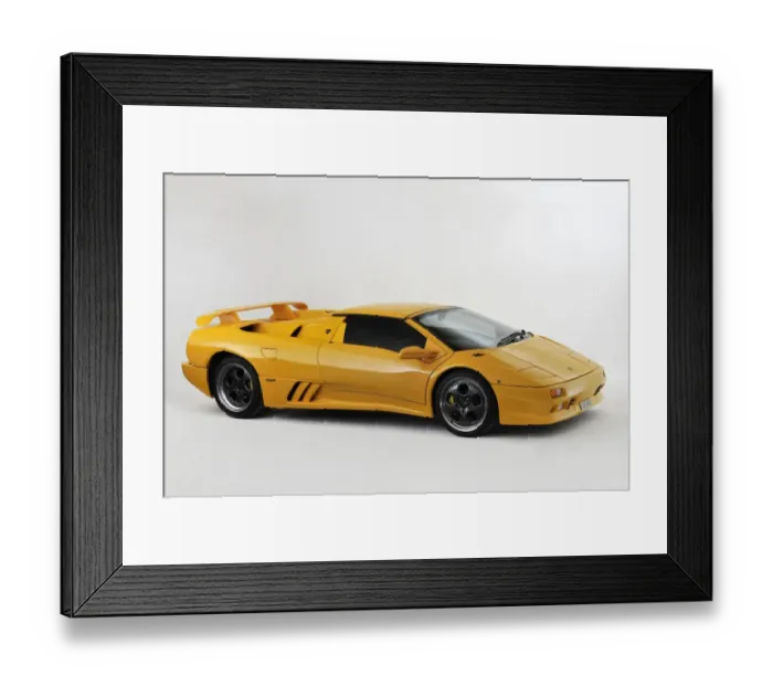 Framed Print : 1996 Lamborghini Diablo VT Roadster Framed Print : 1996 Lamborghini Diablo VT Roadster