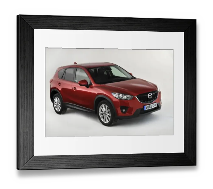 Framed Print : 2013 Mazda CX-5