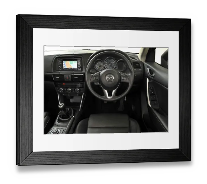 Framed Print : 2013 Mazda CX-5