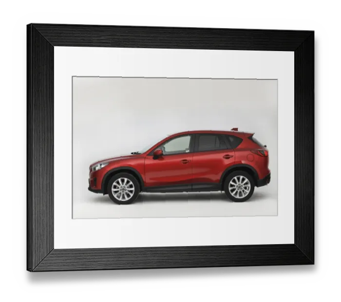 Framed Print : 2013 Mazda CX-5