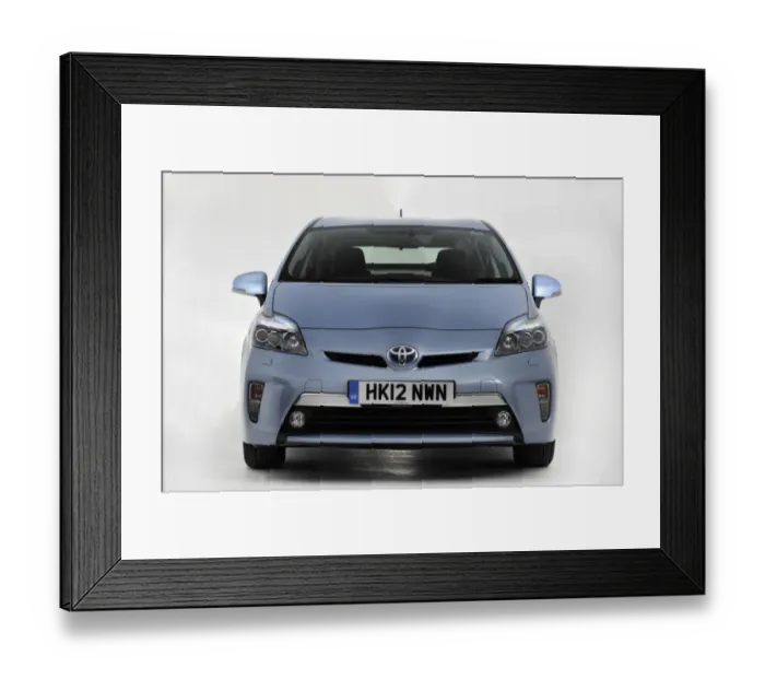 Framed Print : 2012 Toyota Prius