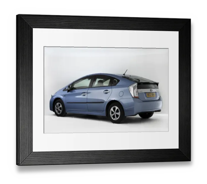 Framed Print : 2012 Toyota Prius Framed Print : 2012 Toyota Prius