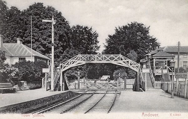Andover Railway Station, Hampshire