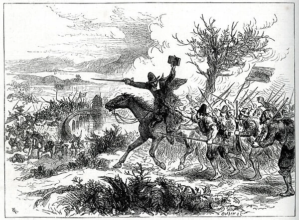 The Battle of Bothwell Bridge, South Lanarkshire, Scotland, 22 June 1679