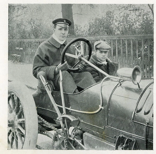 Charles Jarrott with Bianchi