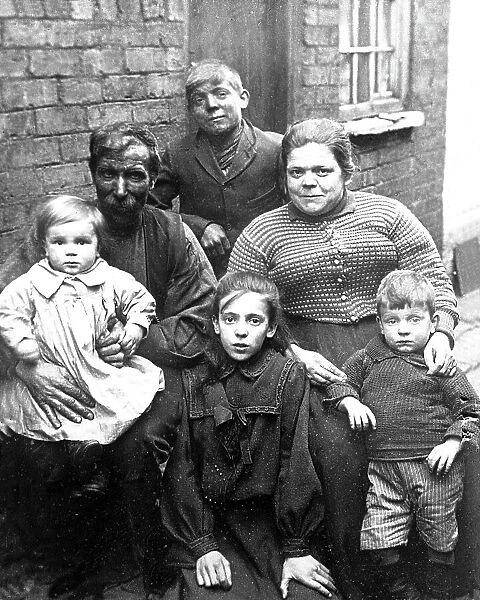 A Coal Miner's Family early 1900s