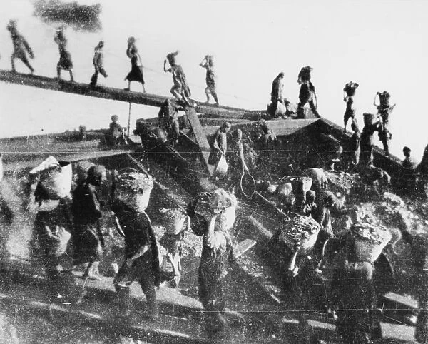 Coaling operation WWI