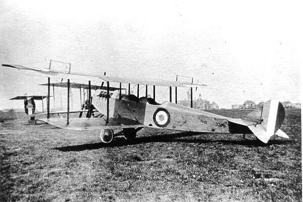 Curtiss JN or Jenny two-seater biplane