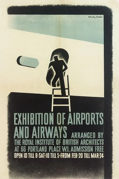 Exhibition of Airports and Airways Poster