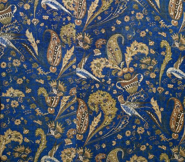 Fabric patterned of indianas