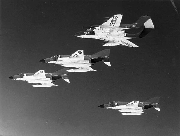 The first three McDonnell F-4K Phantoms, XT858, XT859