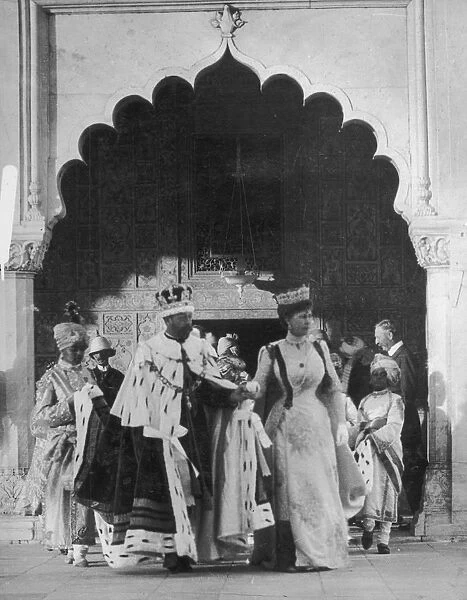 George V and Mary, Coronation Durbar, Delhi, India