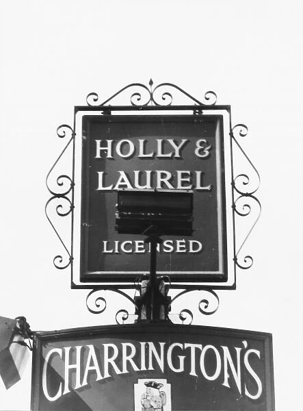 Holly and Laurel Sign