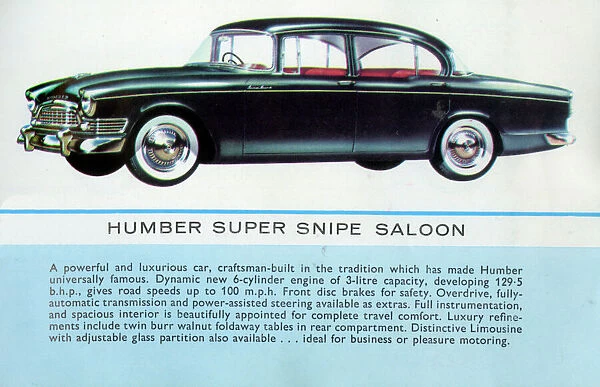 The Humber Super Snipe Saloon