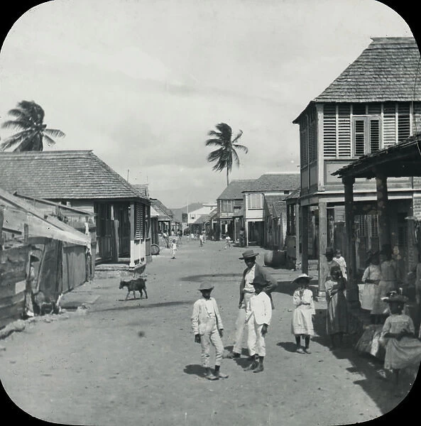 Jamaica - Street Scene, Port Royal