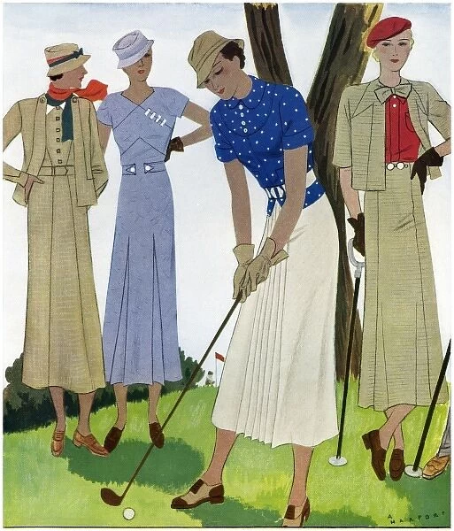 Lady golfers 1933