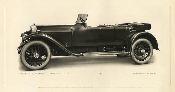 The last model car built by the Napier and Son Company