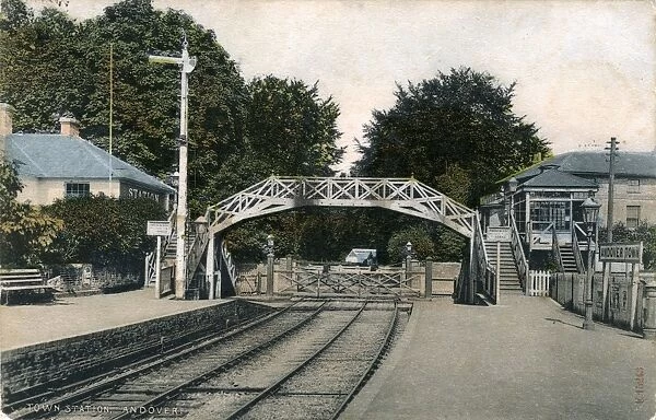 Railway Station, Andover, England