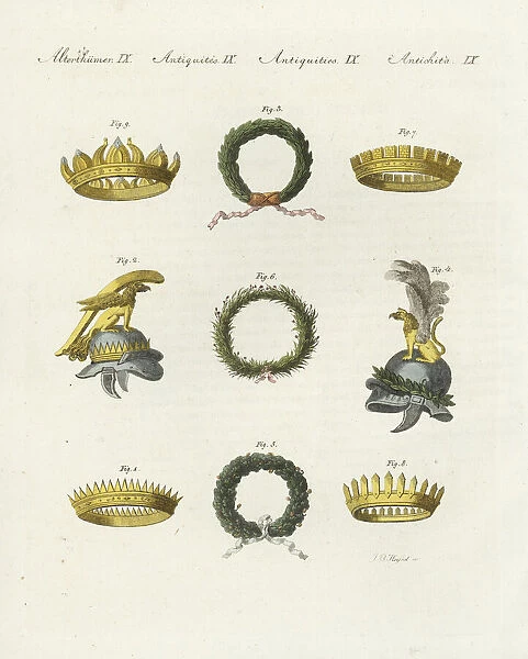 Roman crowns and wreaths