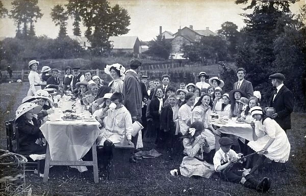 Tea Party, Kingsteignton, Devon