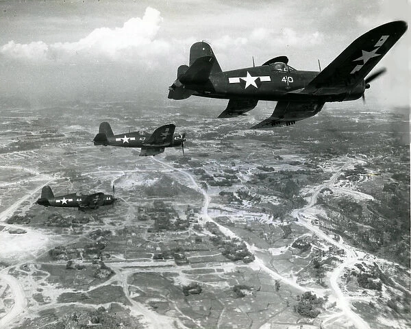 Vought F4U-1 Corsair -these of US Marine Fighting Squad