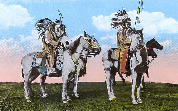 Western Canada - Blackfoot Indian Chiefs