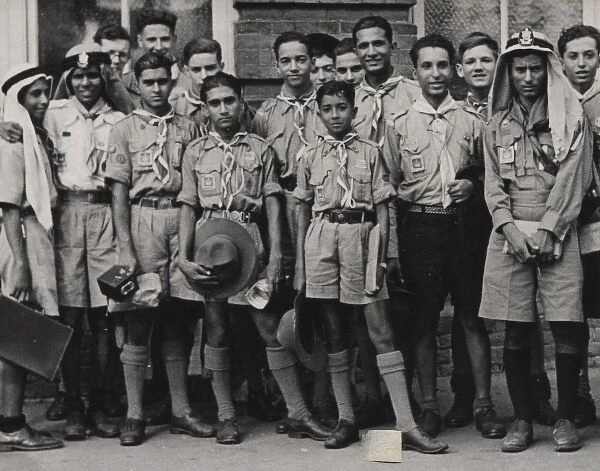 Yemeni Scouts at the 1947 World Jamboree