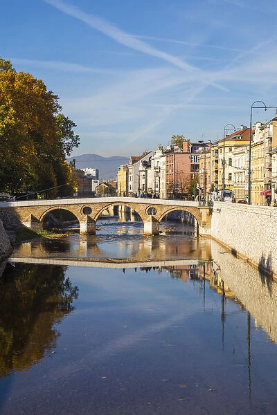 Bosnia and Herzegovina, Sarajevo, Latin Bridge - where Gavrilo Princip assassinated