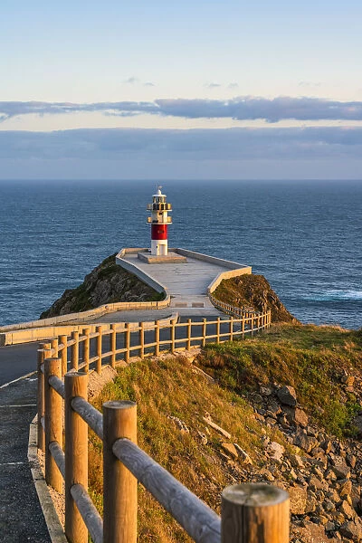 Cape Ortegal lighthouse. Carino, La Corona, Galicia, Spain