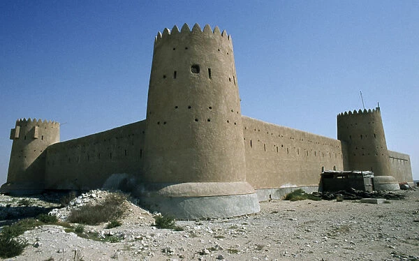 QATAR The walled fort of Zubara